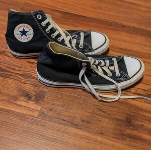Converse All Star Black Canvas Sneakers
